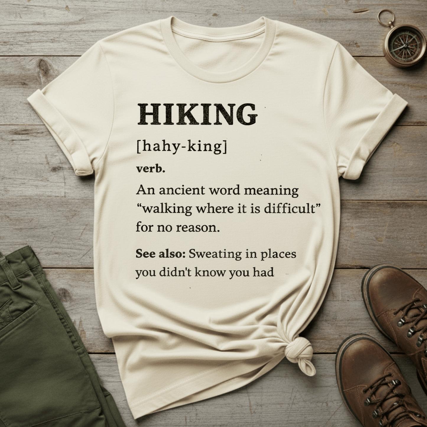 Hiking Definition T‑ Shirt