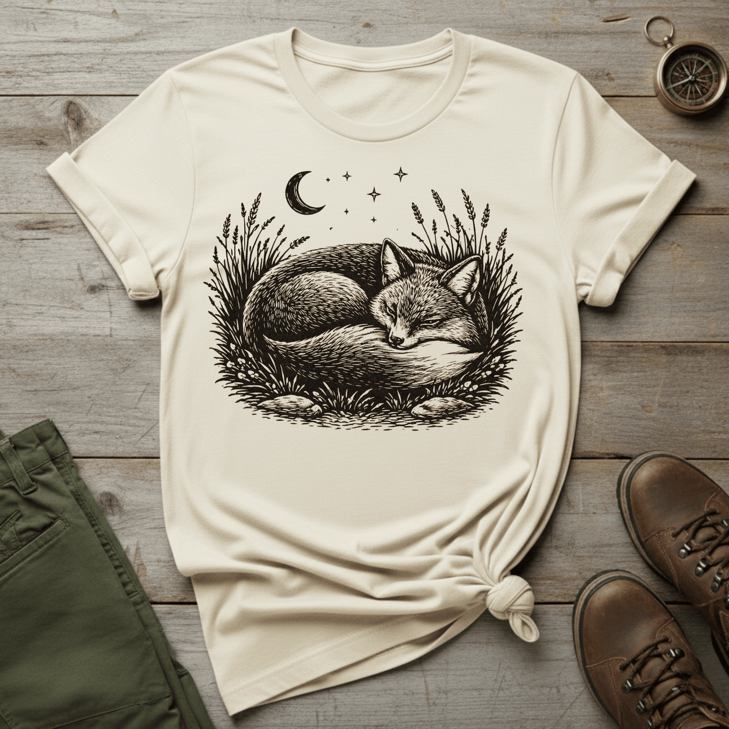 Sleeping Fox T‑Shirt