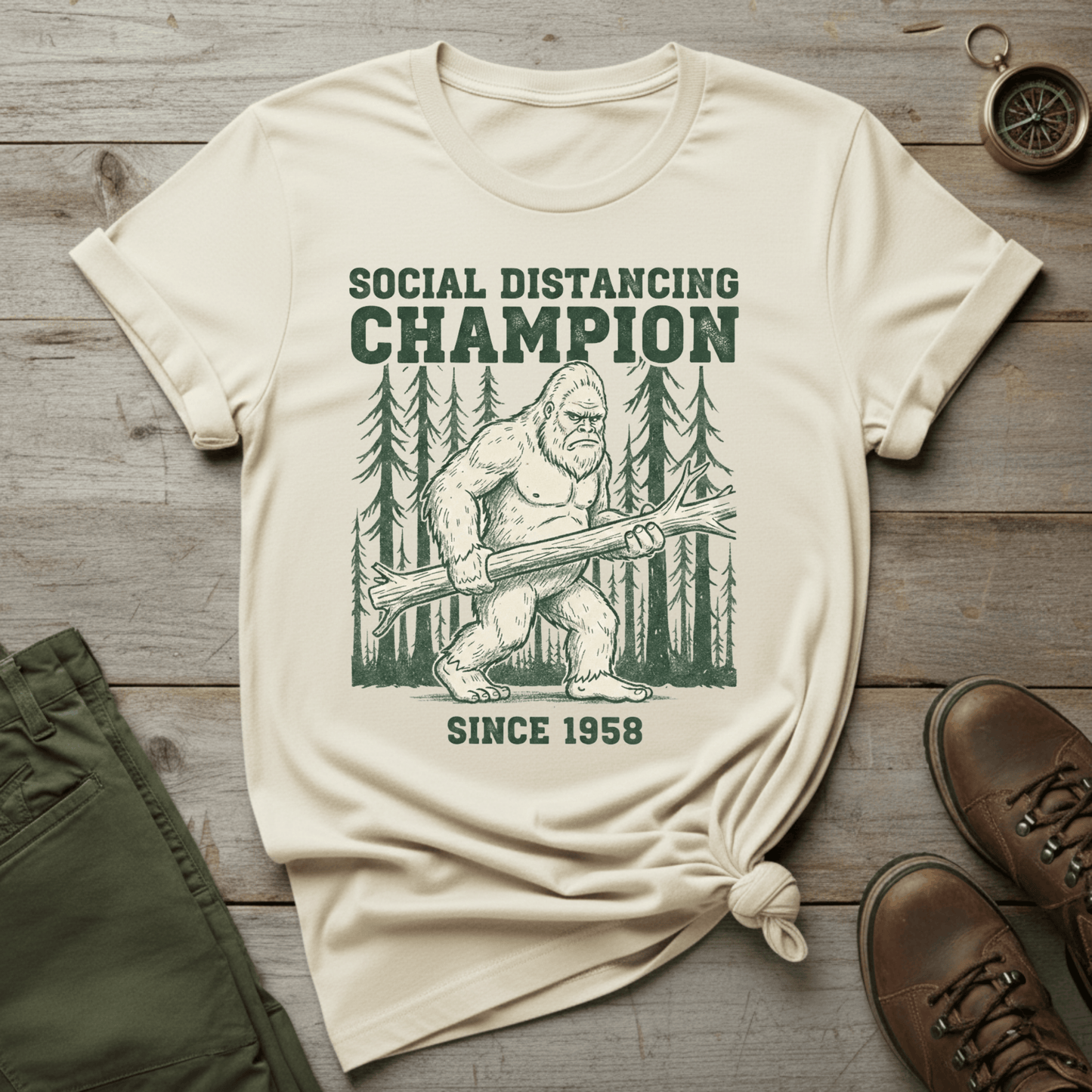 Social Distancing Champion T-Shirt