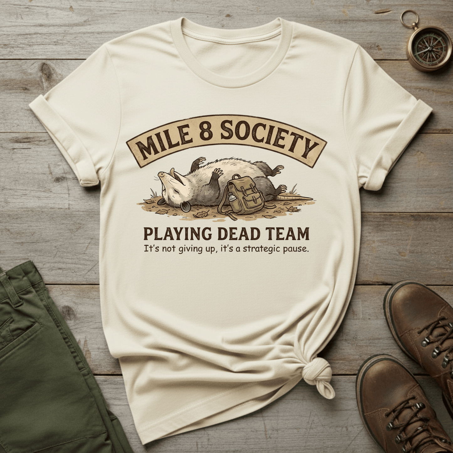 Playing Dead Team T-shirt