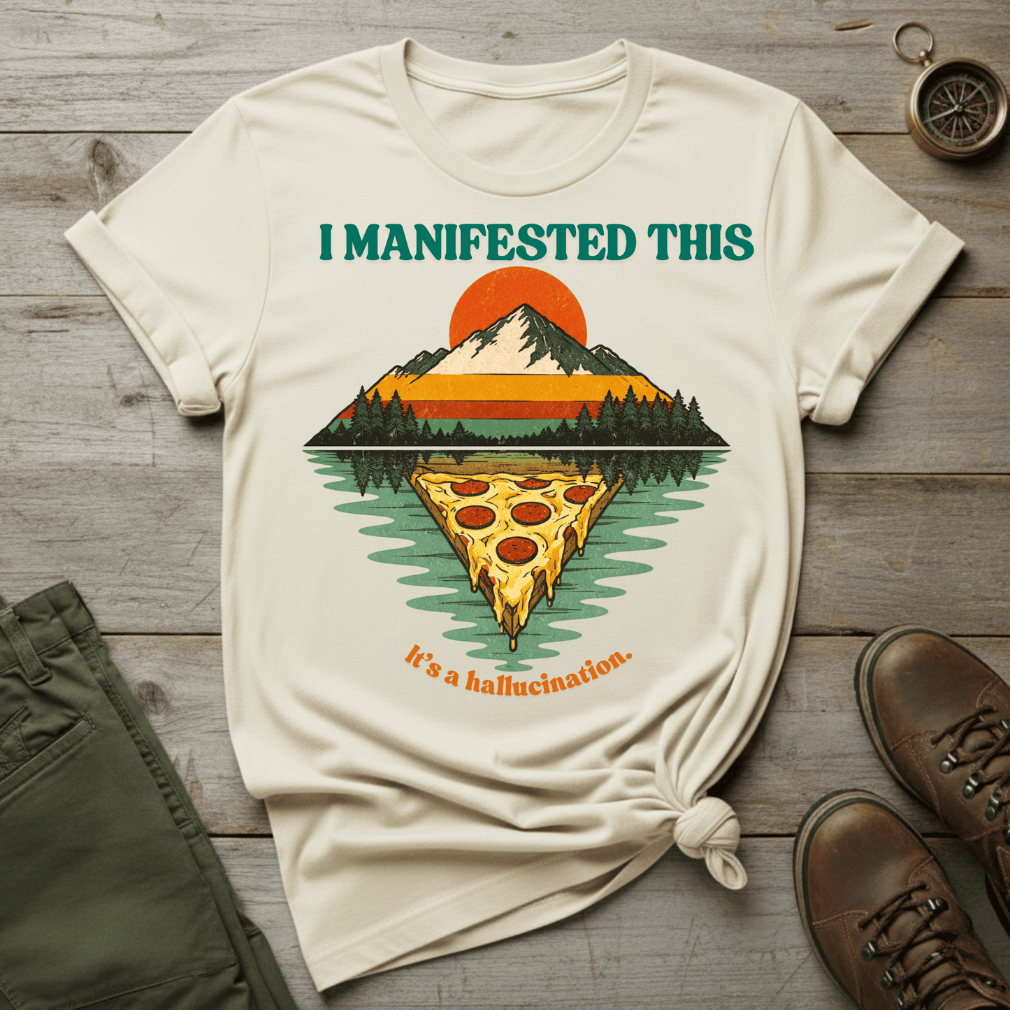 Manifested This Pizza T-Shirt