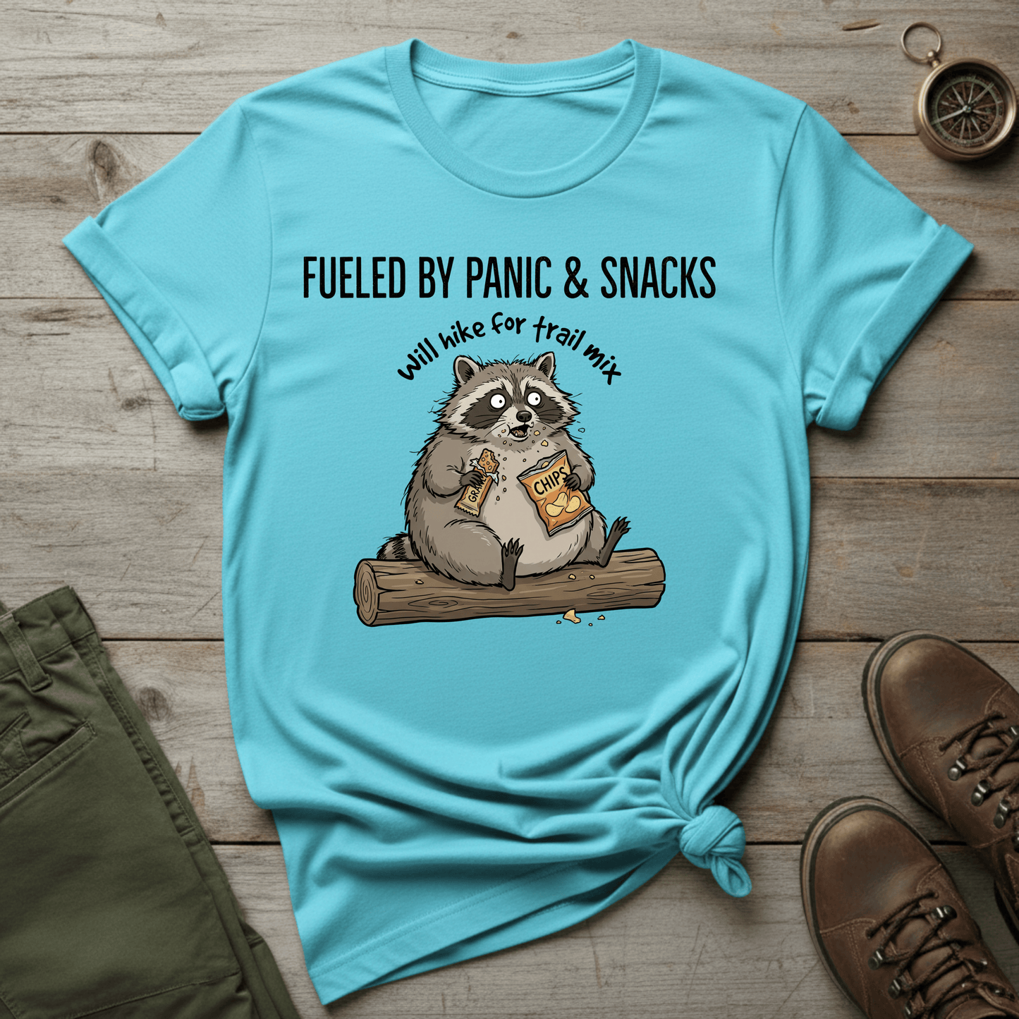 Fueled by Panic & Snacks T-Shirt