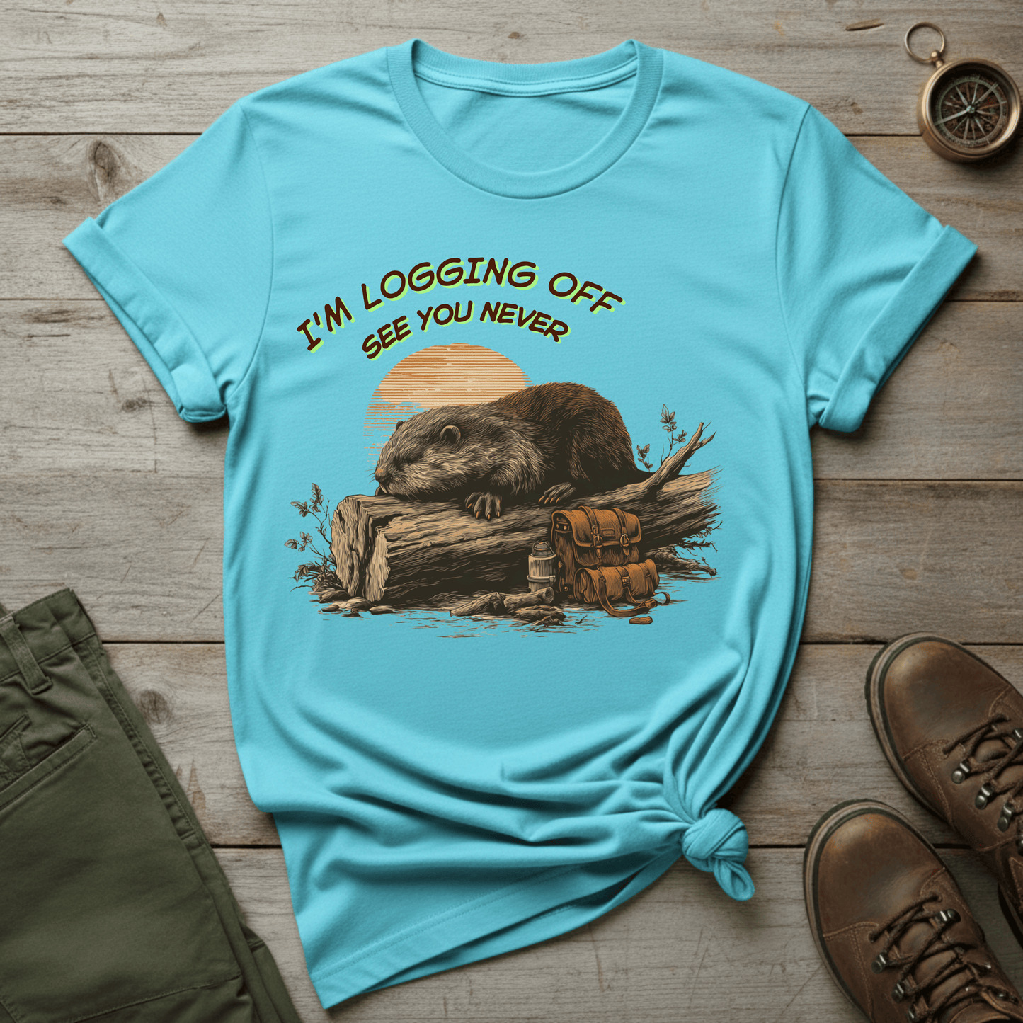 I'm Logging Off, See You Never T-Shirt