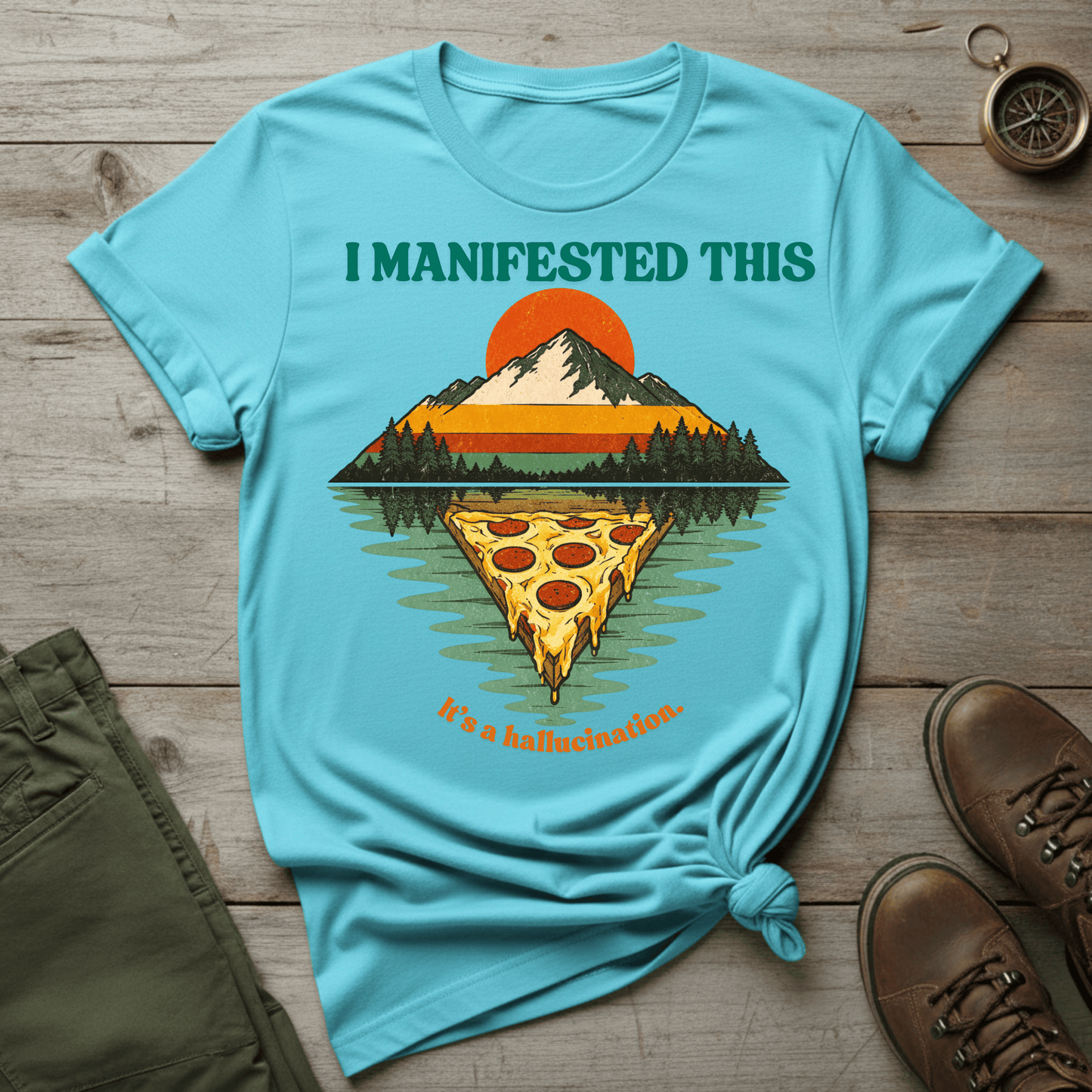 Manifested This Pizza T-Shirt