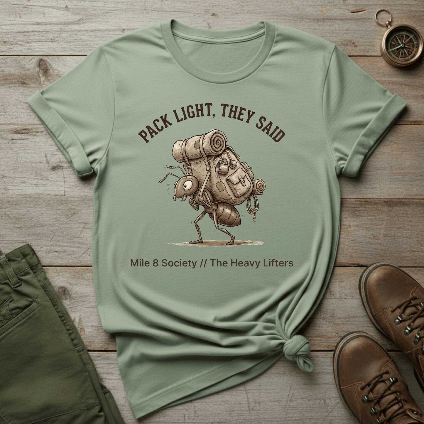 Pack Light They Said T-Shirt