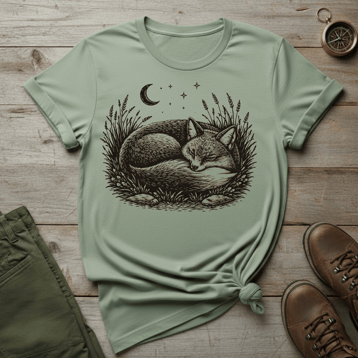 Sleeping Fox T‑Shirt