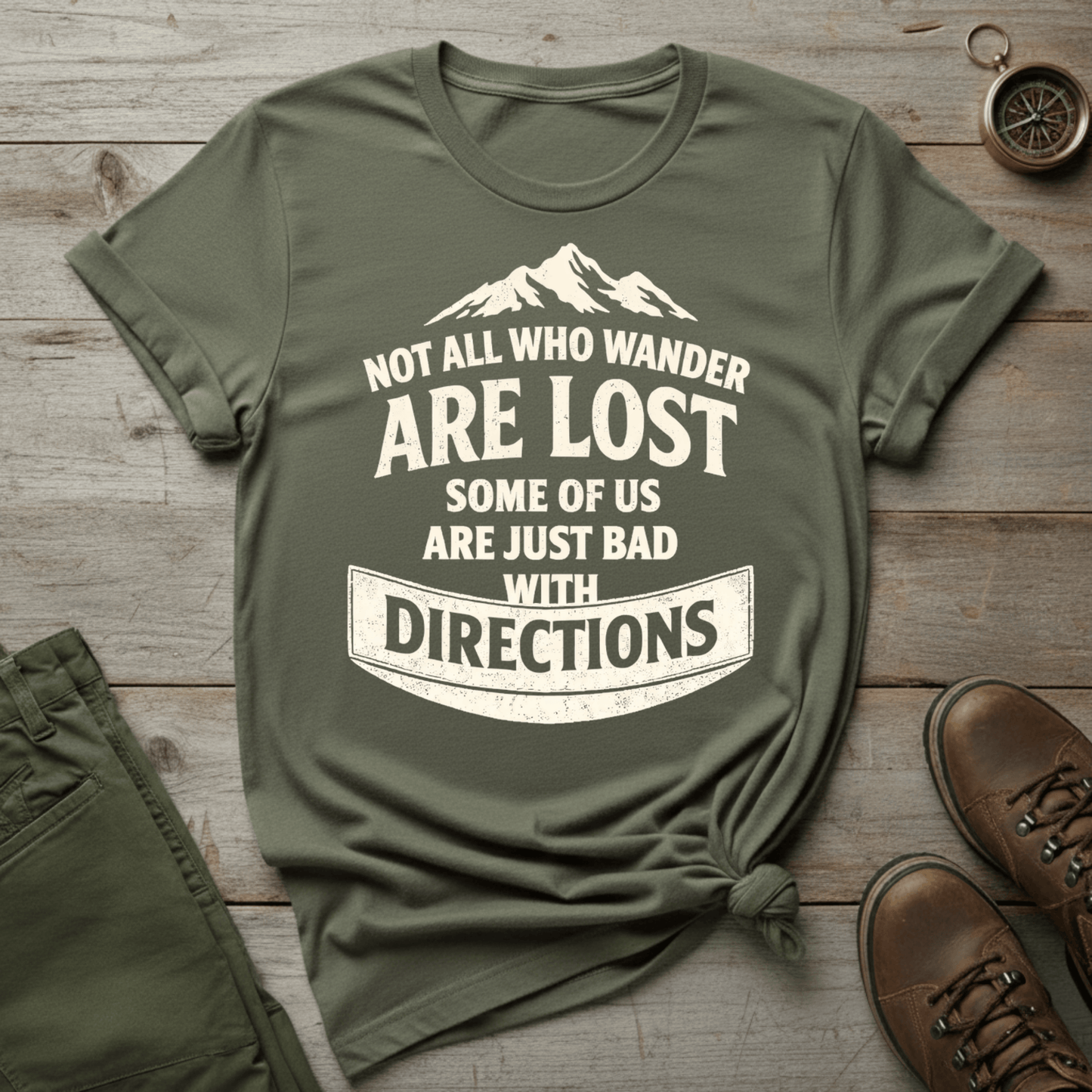 Not All Who Wander Are Lost T-Shirt