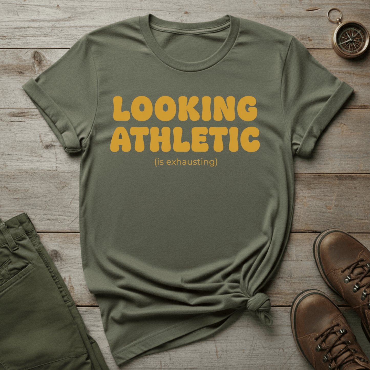 Looking Athletic T-Shirt