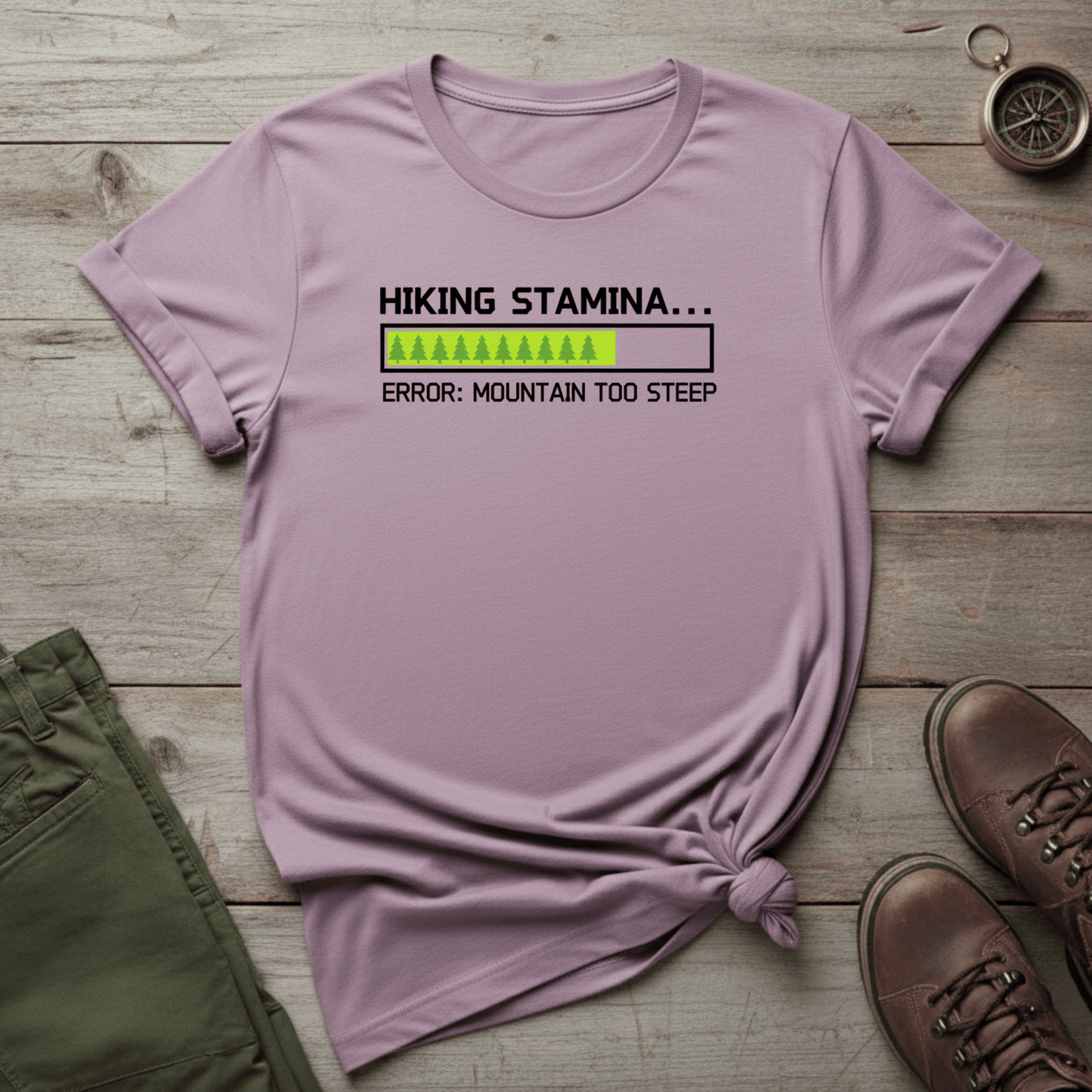 Hiking Stamina Loading T-Shirt