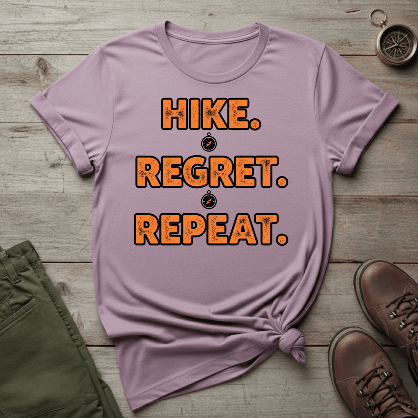 Hike. Regret. Repeat. T-Shirt
