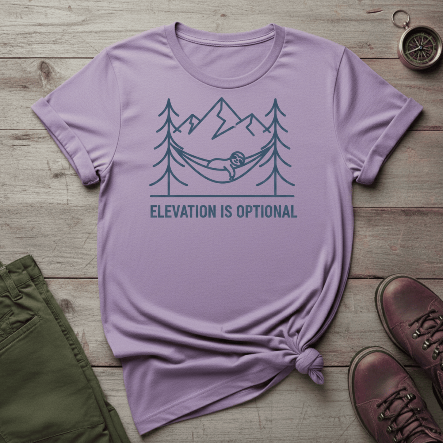 Elevation Is Optional T-Shirt