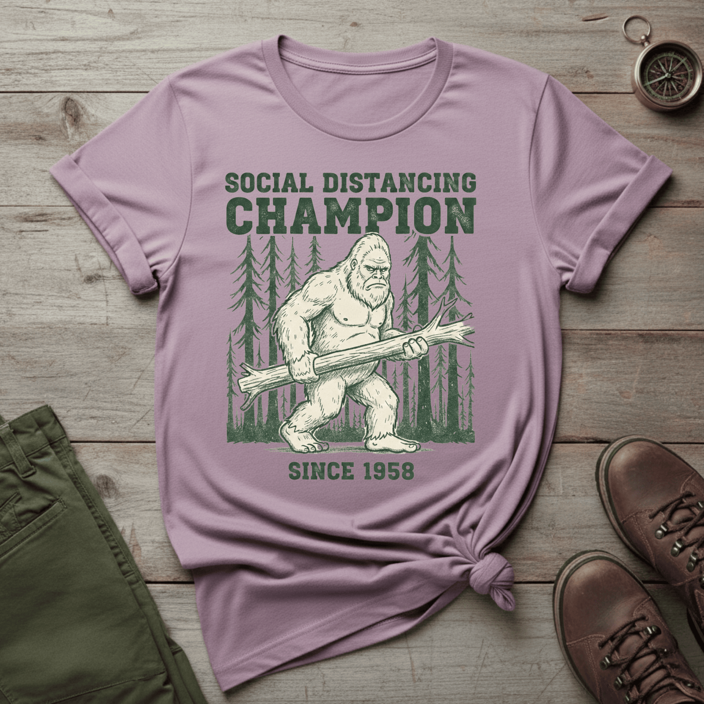 Social Distancing Champion T-Shirt