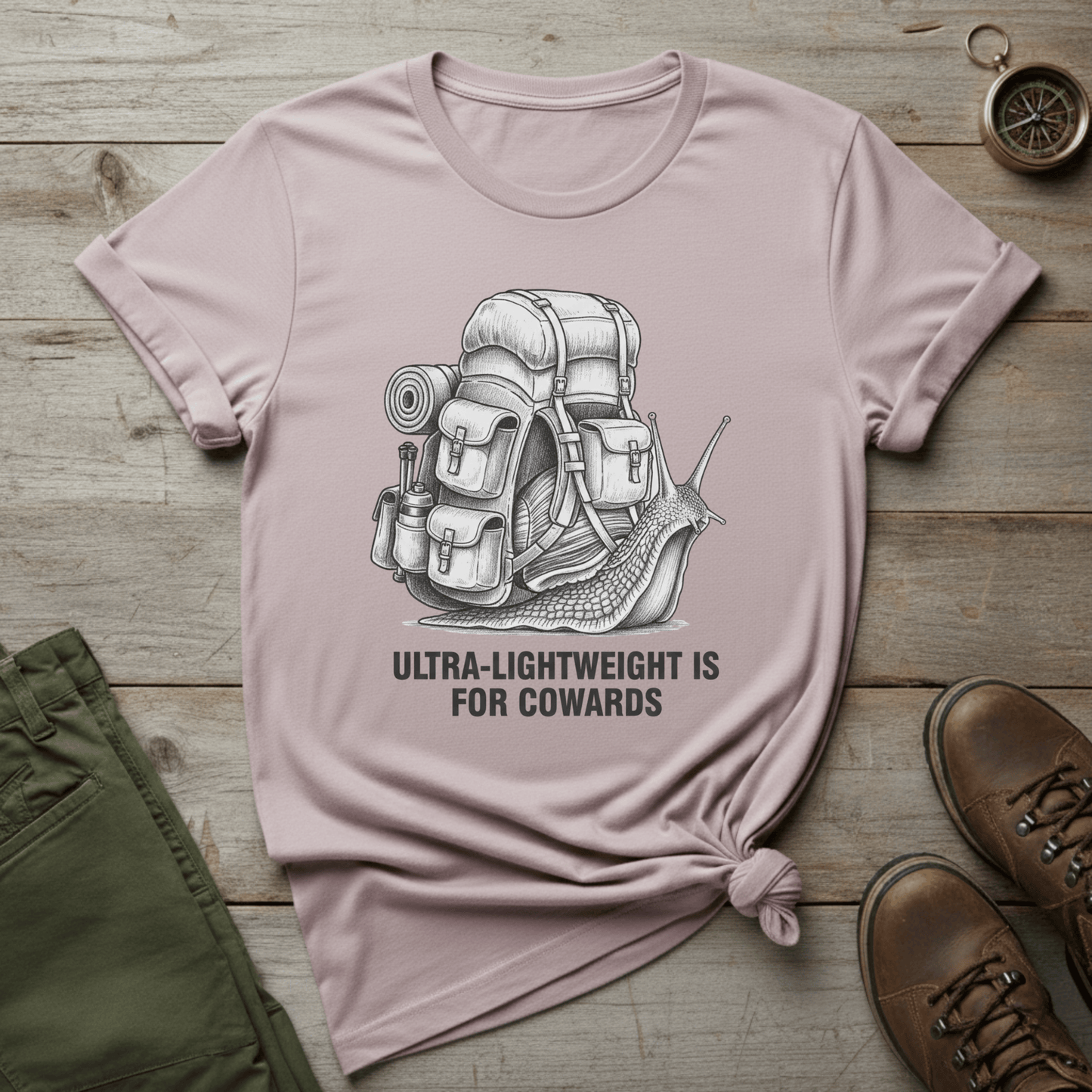 Ultra Lightweight Is For Cowards T-Shirt