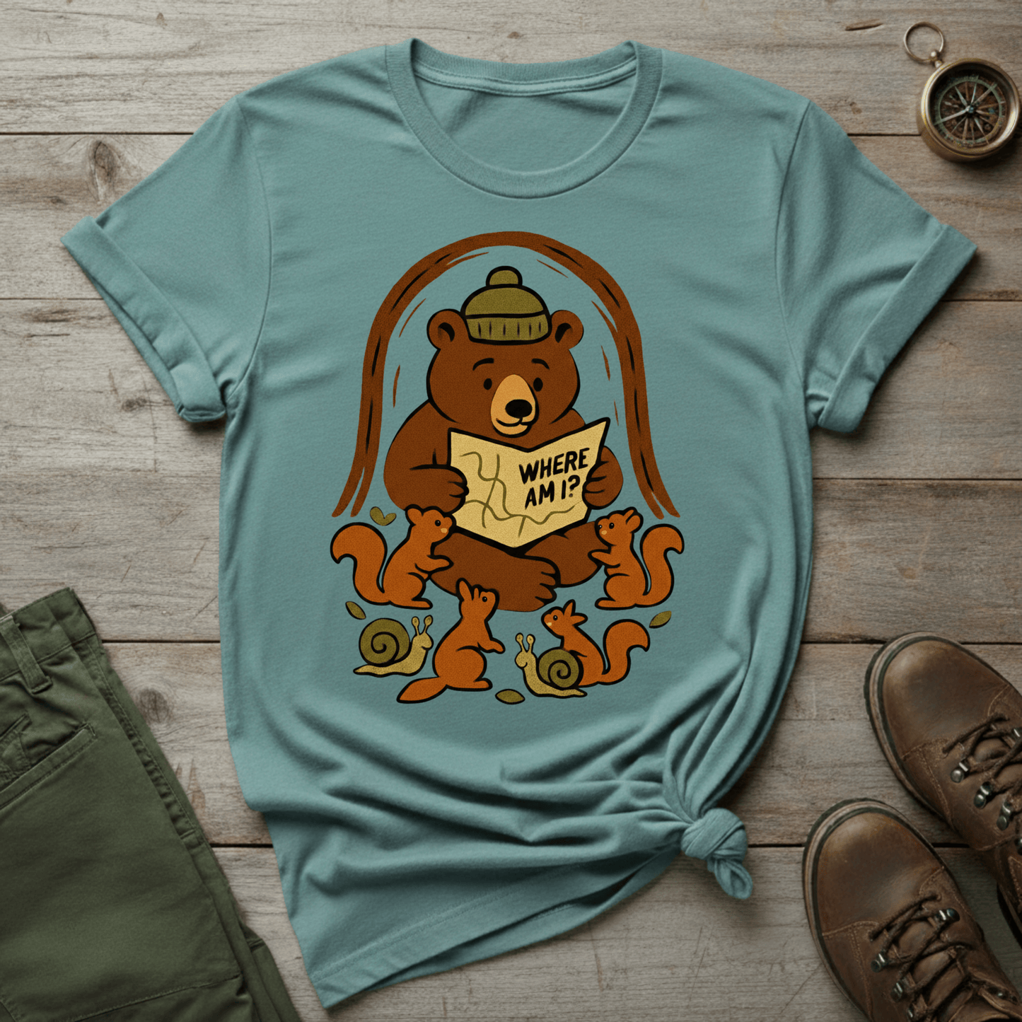 Where Am I? T‑Shirt
