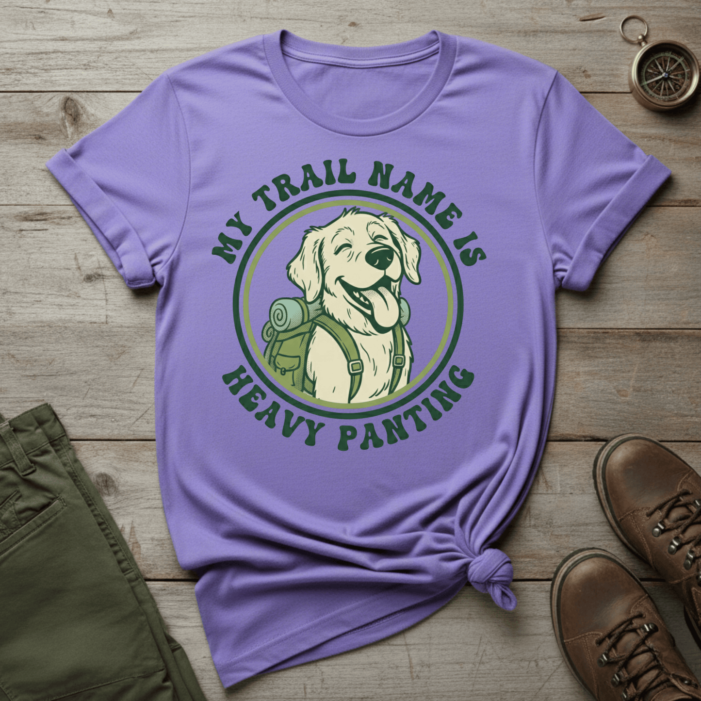 My Trail Name Is Heavy Panting T-Shirt