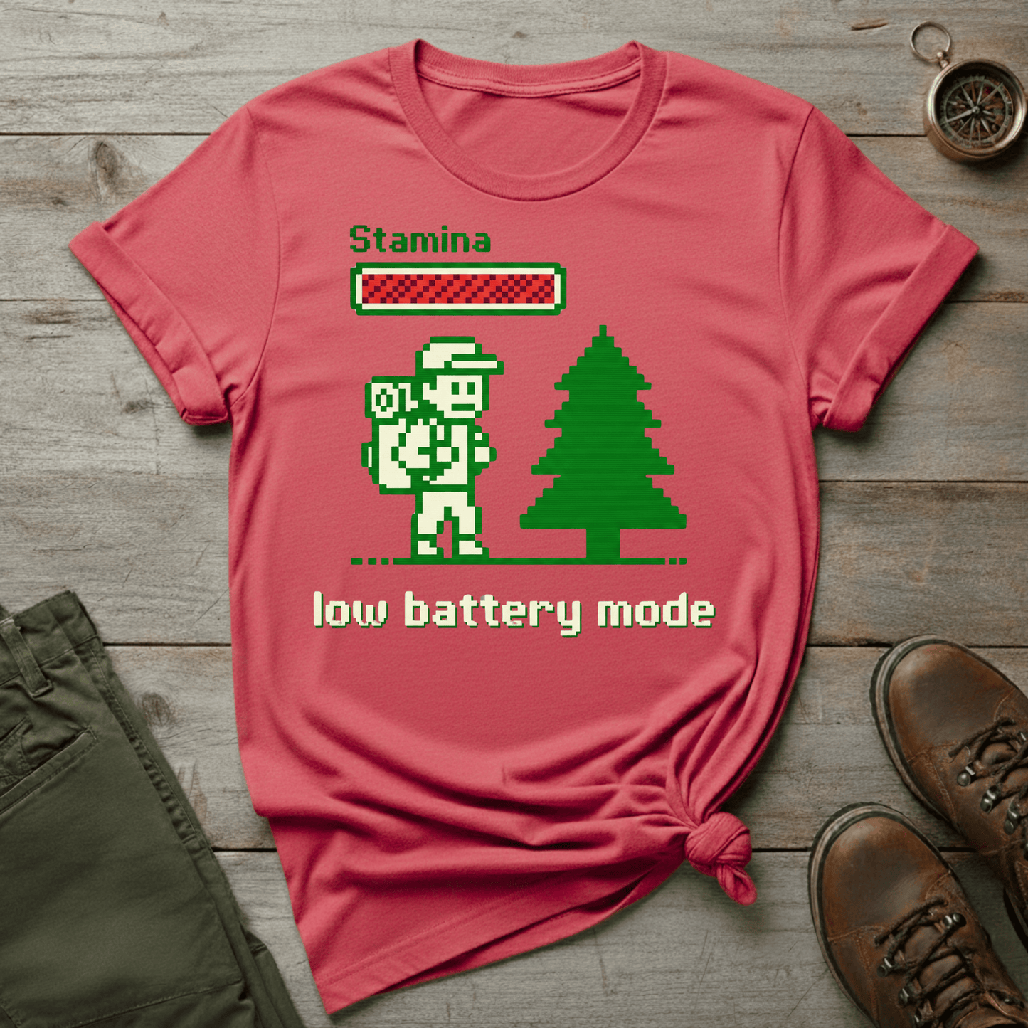 Low Battery Mode T-Shirt