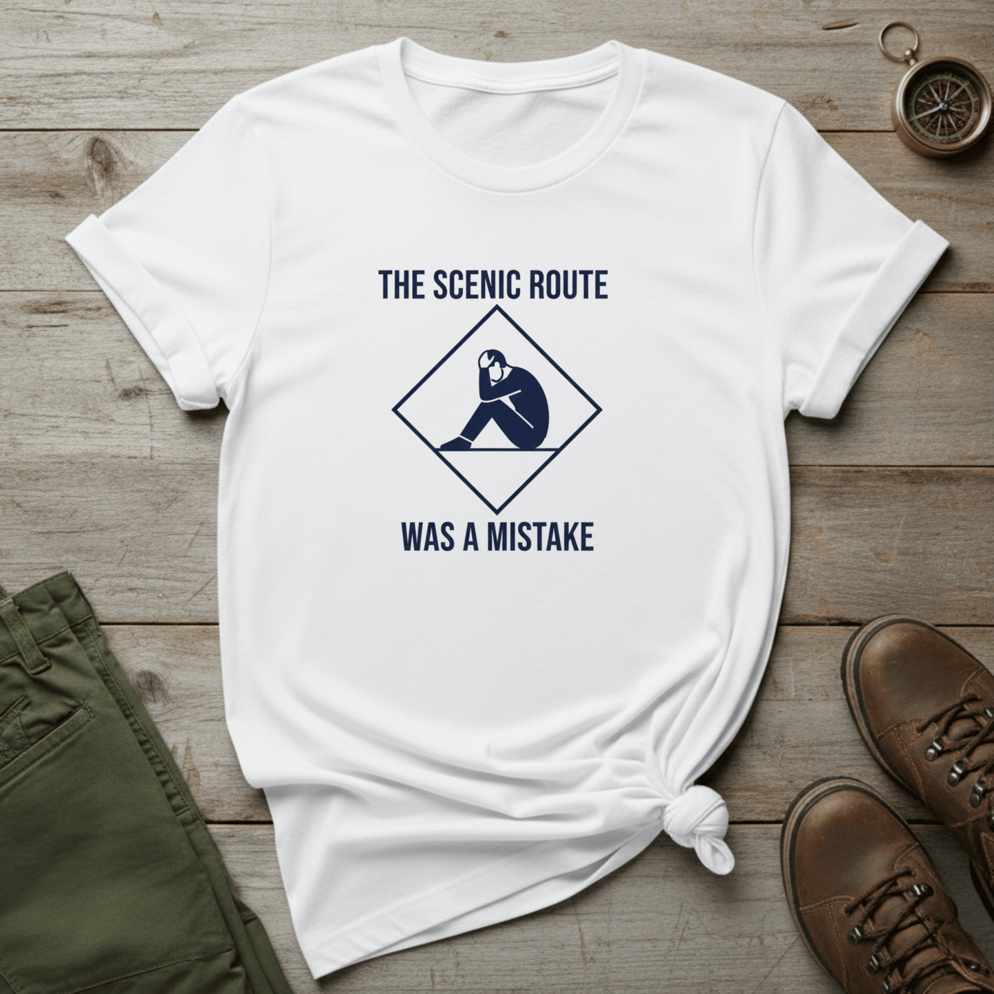 Scenic Route Was a Mistake T-Shirt