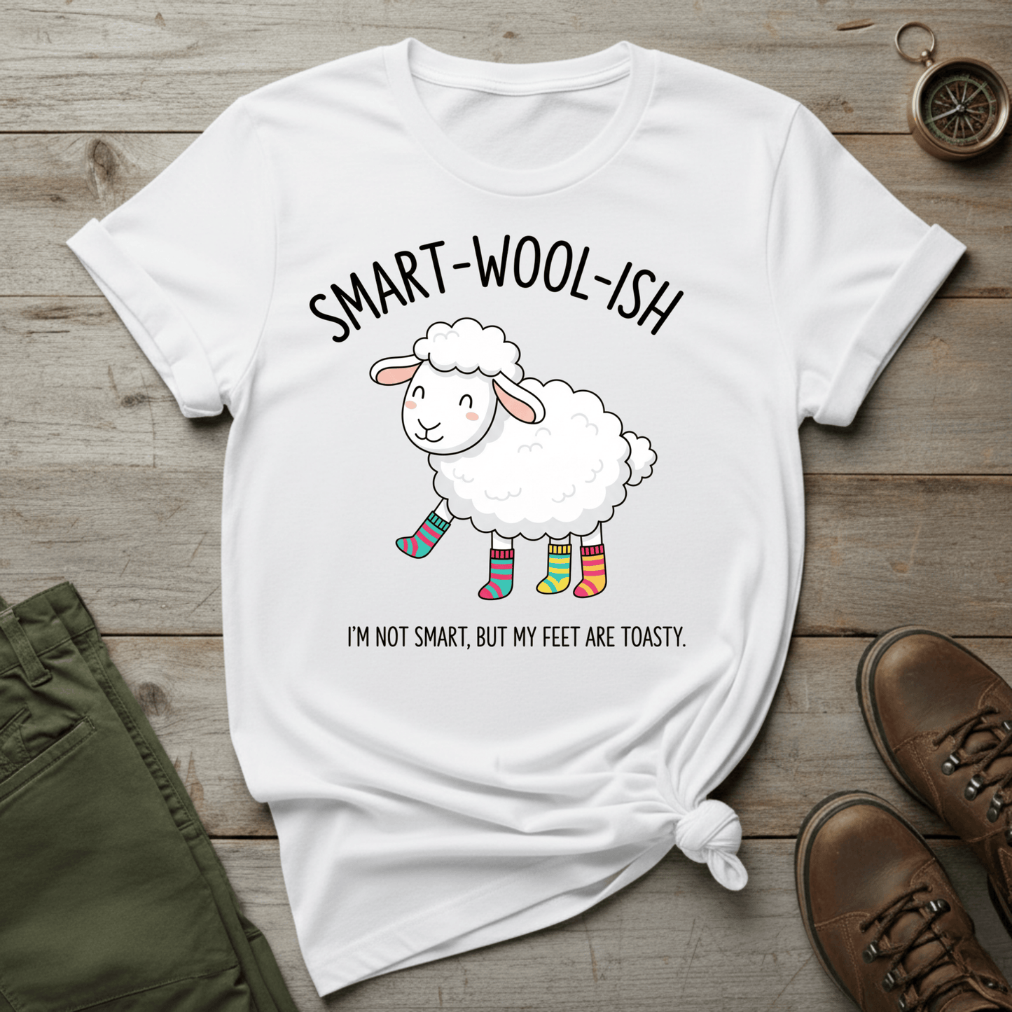 Smart-Wool-ish Sheep T-Shirt