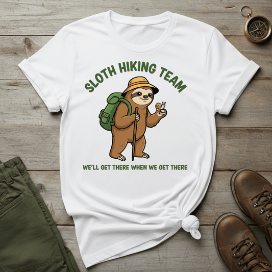 Sloth Hiking Team T-Shirt