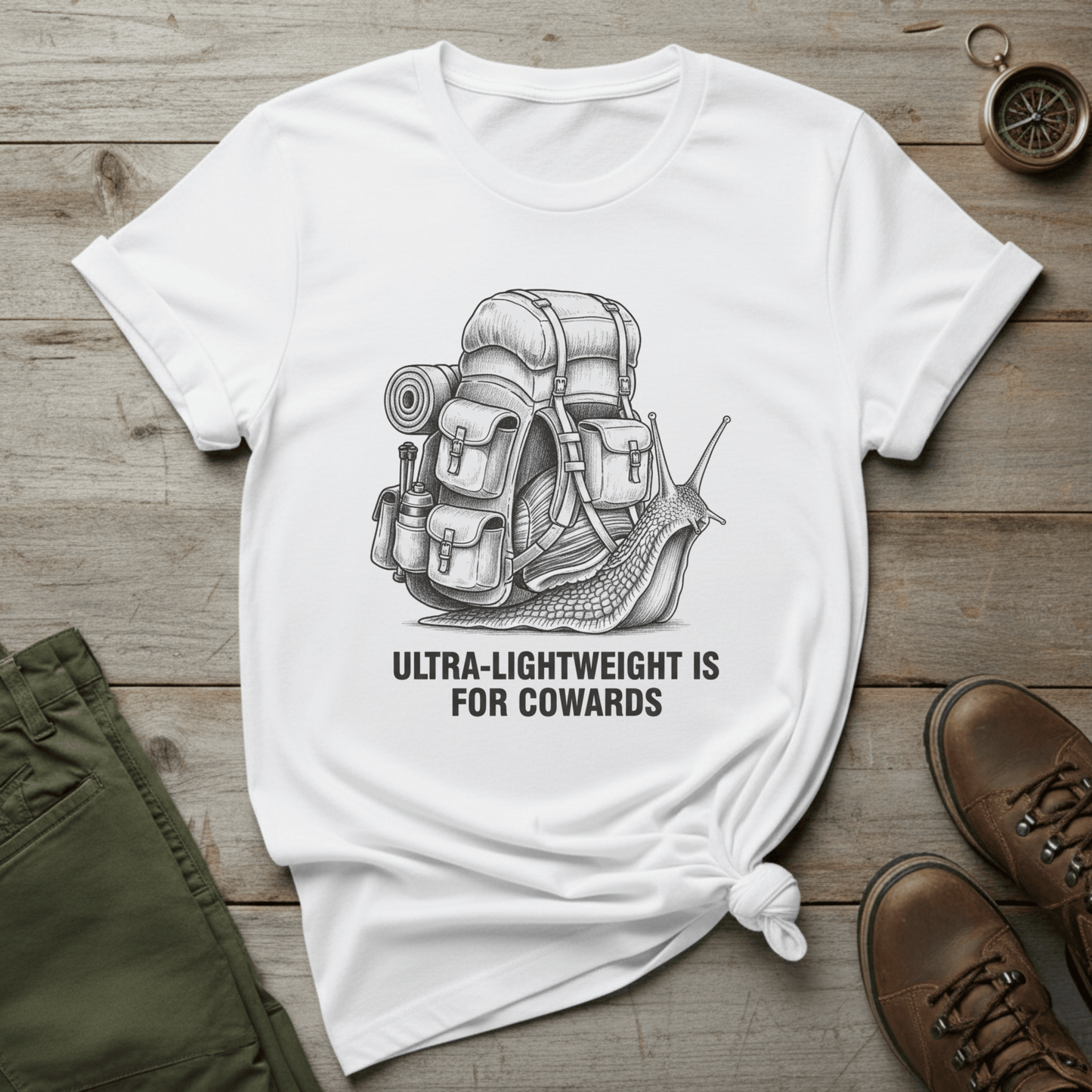 Ultra Lightweight Is For Cowards T-Shirt