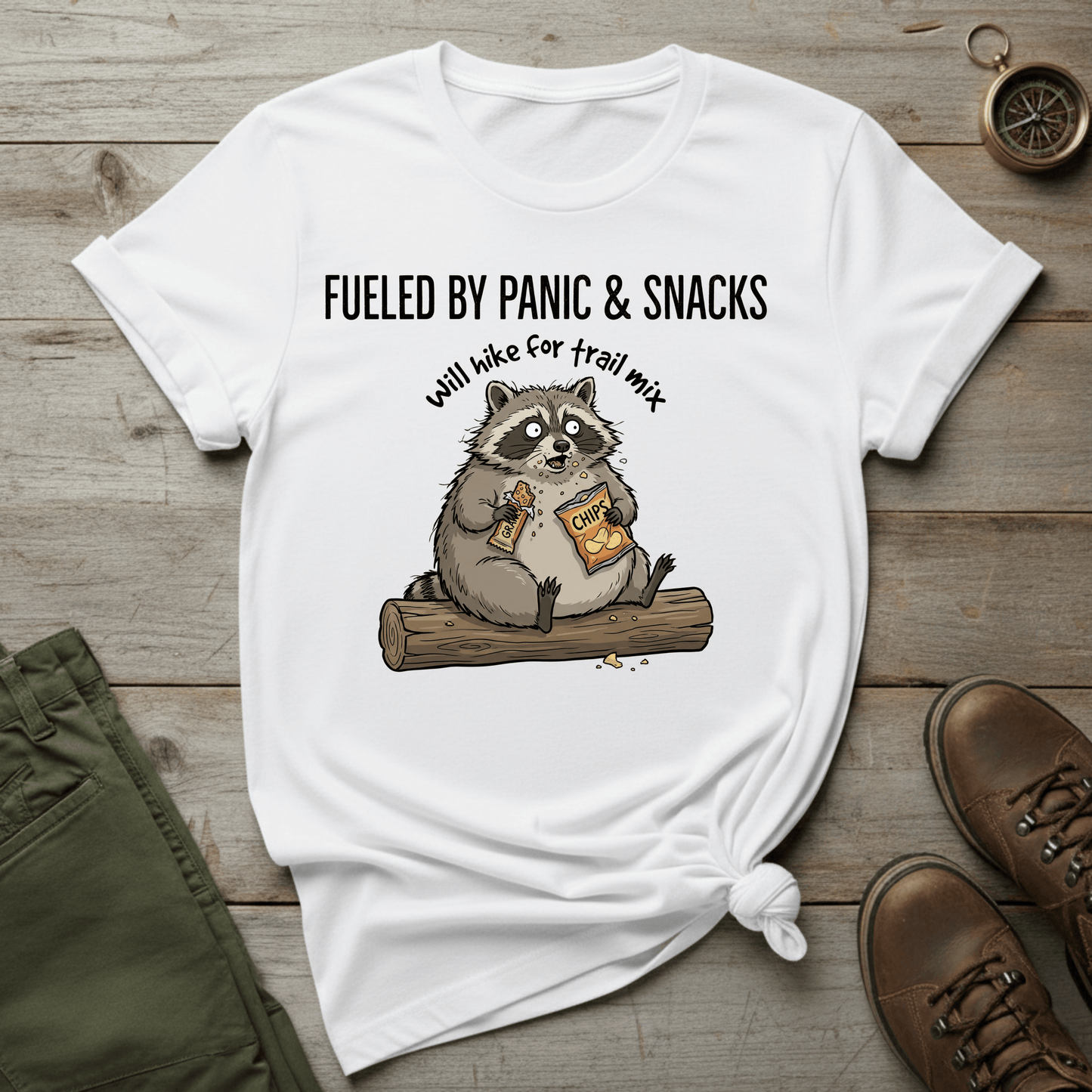 Fueled by Panic & Snacks T-Shirt