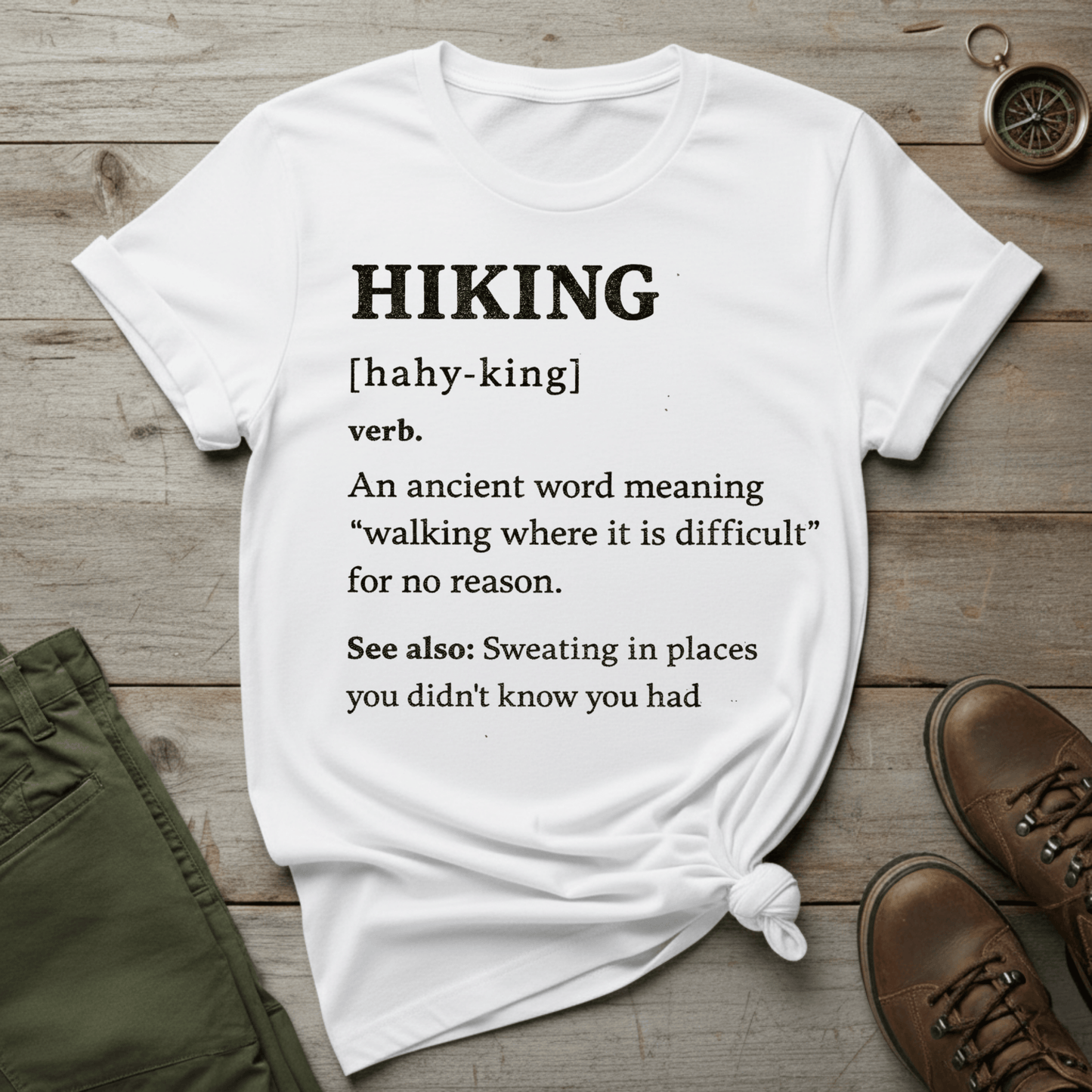 Hiking Definition T‑ Shirt