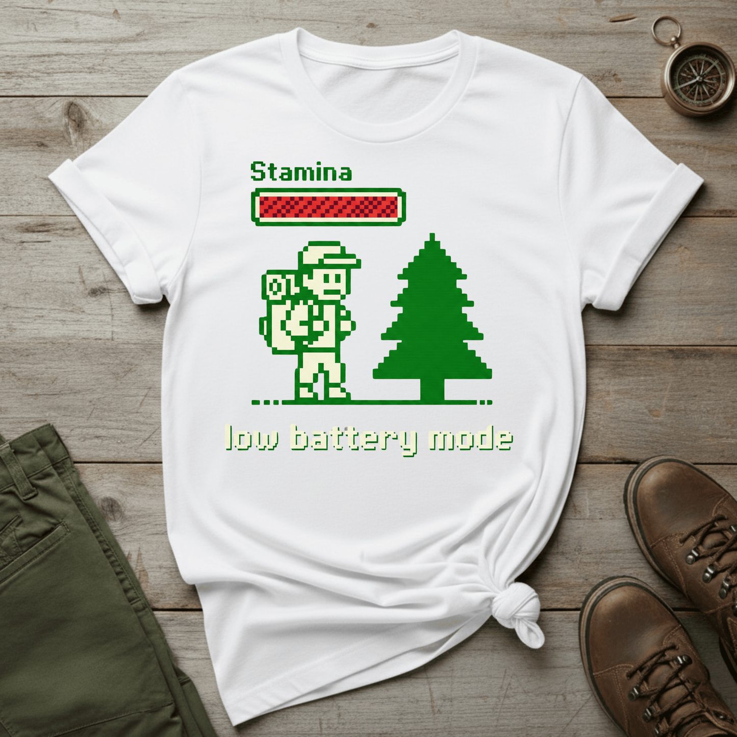 Low Battery Mode T-Shirt