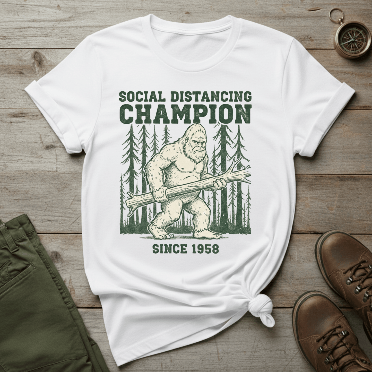 Social Distancing Champion T-Shirt