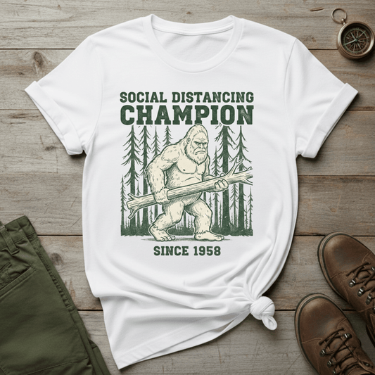 Social Distancing Champion T-Shirt