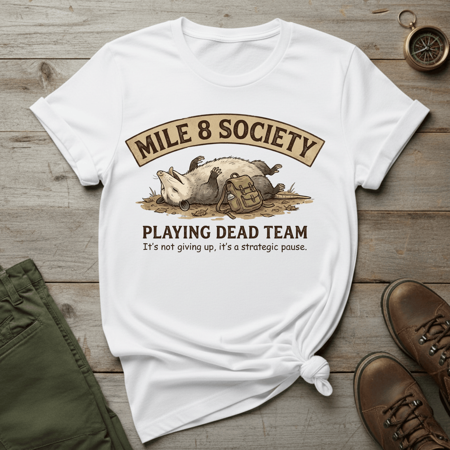 Playing Dead Team T-shirt