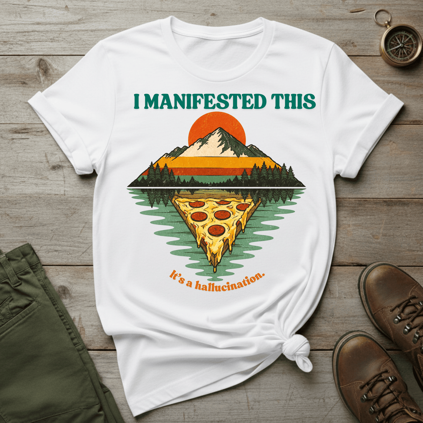 Manifested This Pizza T-Shirt
